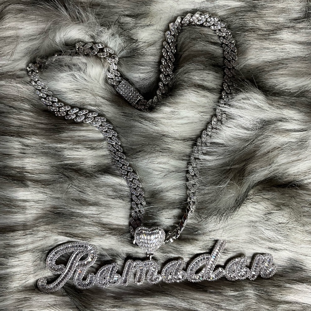 MENS NECKLACE RAMADAN HOLIDAY NECKLACE SILVER WOW!❤️❤️❤️❤️❤️❤️❤️